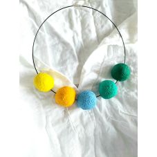 Colier statement multicolor