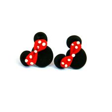 Cercei handmade, Minnie Mouse
