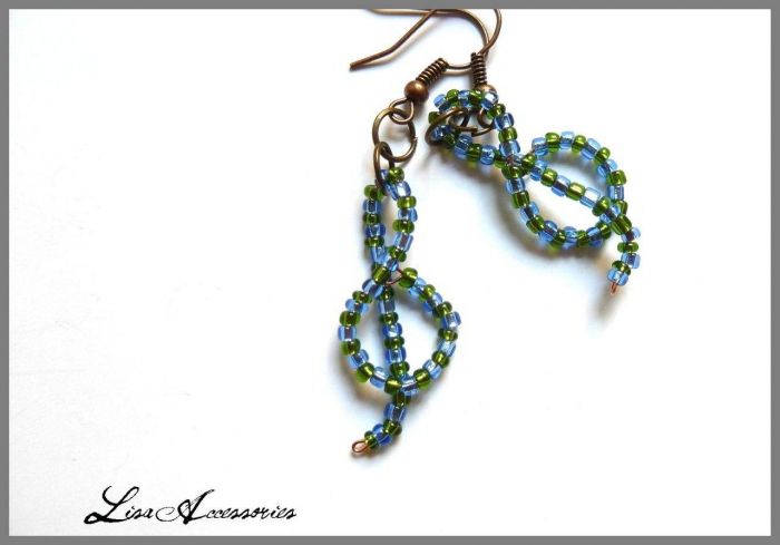 Bijuterii si Accesorii-Cercei Cheia Sol Cercei Cheia Sol