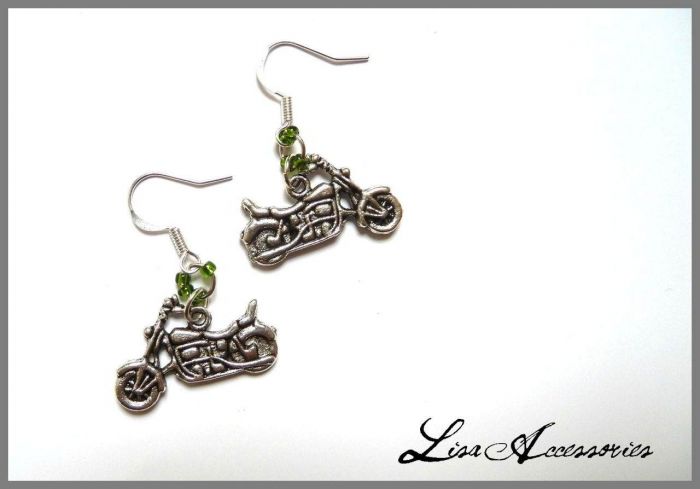 Bijuterii si Accesorii-Cercei motociclete Cercei motociclete