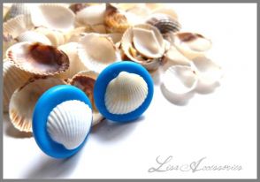 Cercei scoici de mare