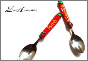 Lingurita personalizata buburuze