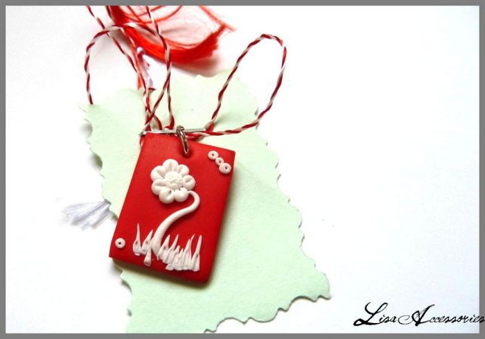 Martisoare-Martisor Floare alba Martisor Floare alba