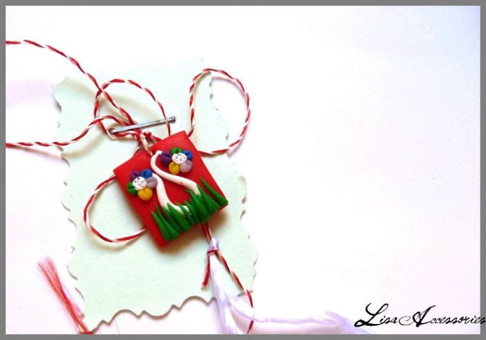 Martisoare-Martisor Floricele vesele Martisor Floricele vesele