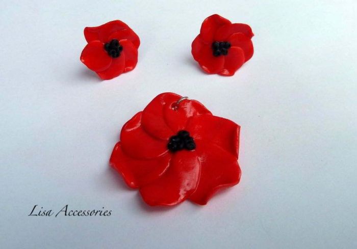 Bijuterii si Accesorii-Set Maci Set Maci
